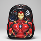 Kids Superhero 3D School Backpack | Premium Hard Front Bag