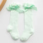 Eboo Baby Girl’s Lace Knee High Socks with Bow