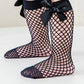 Eboo Big Bow Mesh Socks for Baby Girls