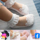 Eboo Baby Girls Lace Flower Ankle Socks