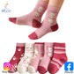 Eboo 5-Pack Lovely Mixed Prints Mid-Calf Socks (5 Designs)