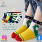 5 Pairs Kids Cartoon Dinosaur & Striped Warm Toddler Socks (Girls & Boys)