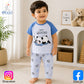 Eboo Baby Boys & Girls Panda Print Summer T-Shirt & Shorts Set | Soft Cotton 2-Piece Outfit