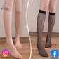 Eboo Women'S Nylon Socks Knee High Stockings Ultrathin Summer Lace Crew Sock
