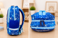 Eboo Kids Space Travel School Backpack – Lightweight Astronaut Printed School Bag for Boys