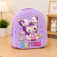 Eboo Kids Kuromi School Backpack – Cute Pink Cartoon School Bag for Girls