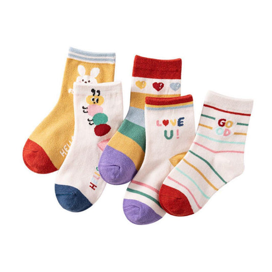 Eboo 5 pairs of children's socks set