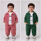 Eboo Stylish Corduroy Two-Piece Set for Toddlers — Jacket & Elastic Waist Pants