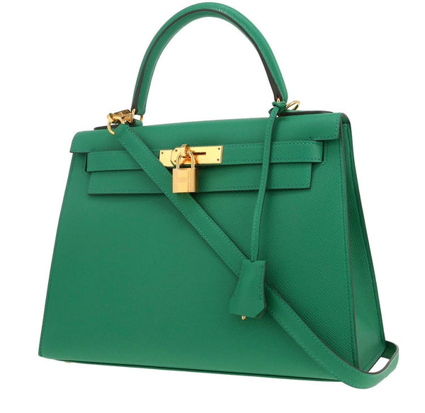 Eboo Elegant Leather Handbag with Gold-Tone Lock & Shoulder Strap