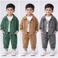 Eboo Boys Light Wash Shirt With T-Shirt And Denim Trouser Sets