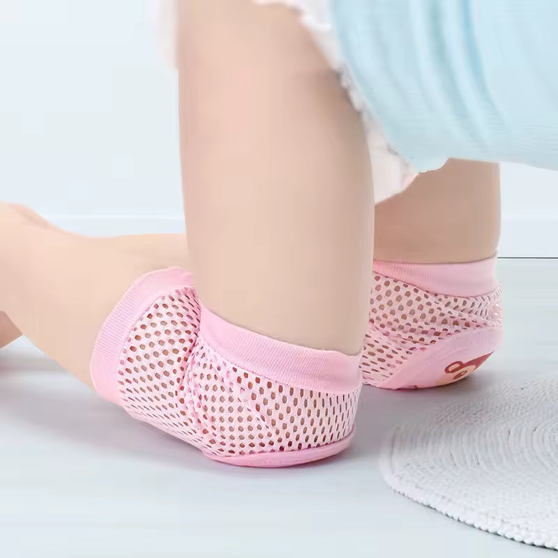 Baby Knee Pads For Crawling Anti-Slip Summer Breathable Mesh