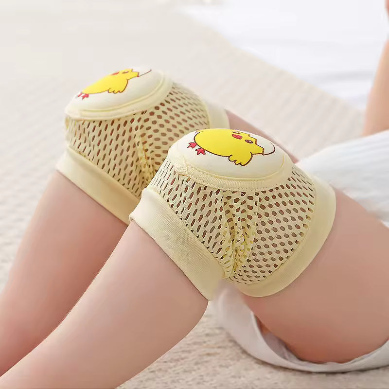 Baby Knee Pads For Crawling Anti-Slip Summer Breathable Mesh