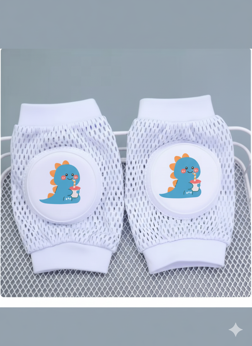 Baby Knee Pads For Crawling Anti-Slip Summer Breathable Mesh