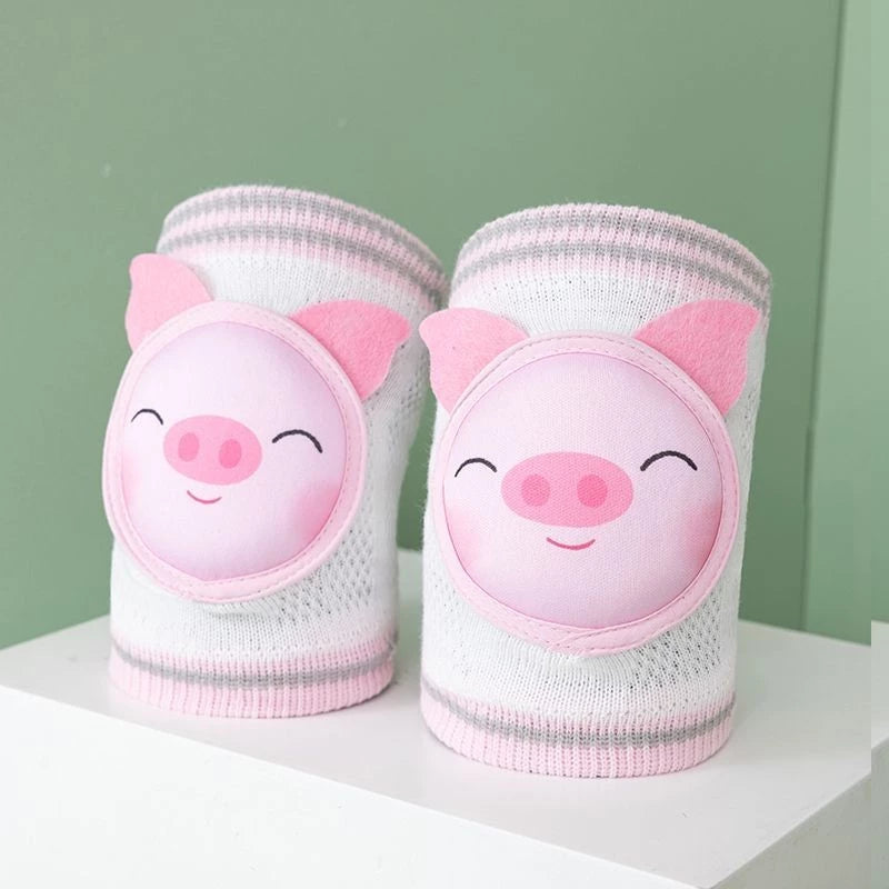 Baby Crawling Knee Pads – Soft Anti-Slip Knee Protectors for Infants