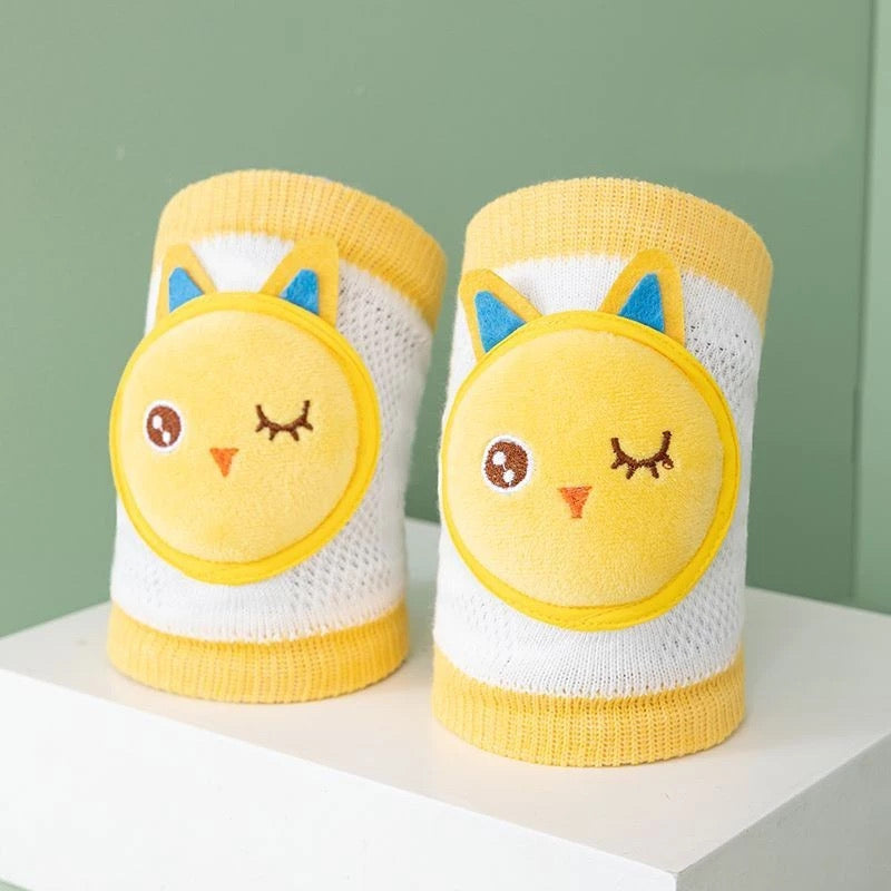 Baby Crawling Knee Pads – Soft Anti-Slip Knee Protectors for Infants