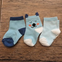 Baby Socks Pack of 5 Ã¢?? Soft Cotton Cute Cartoon Design Socks for Infants & Toddlers