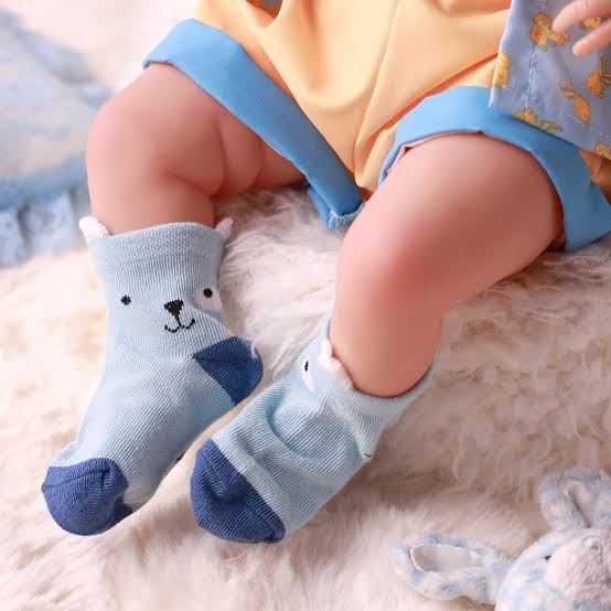 Baby Socks Pack of 5 Ã¢?? Soft Cotton Cute Cartoon Design Socks for Infants & Toddlers