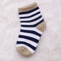 Pack of 5 Kids Socks – Soft Cotton Stylish Pattern Socks for Infants & Toddlers