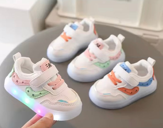 Eboo Kids LED Light-Up Sneakers | Stylish Sports Shoes
