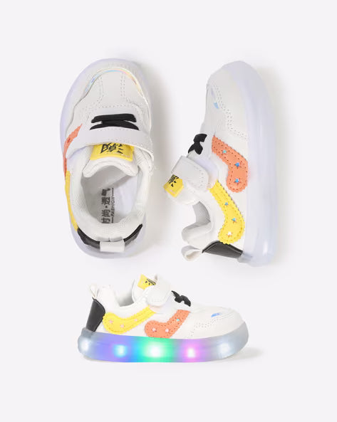 Eboo Kids LED Light-Up Sneakers | Stylish Sports Shoes