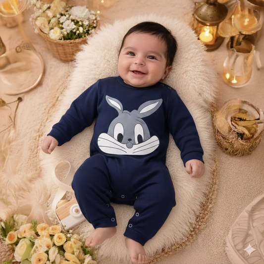 Eboo Bugs Bunny Baby Boy Romper