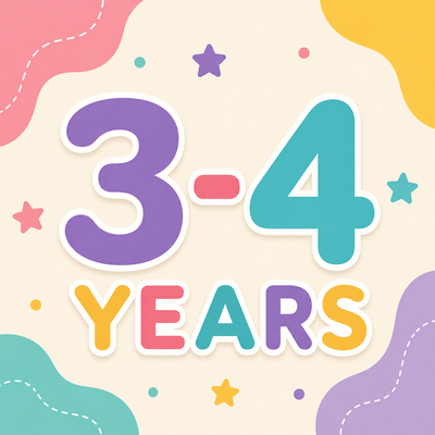 3-4 YEARS