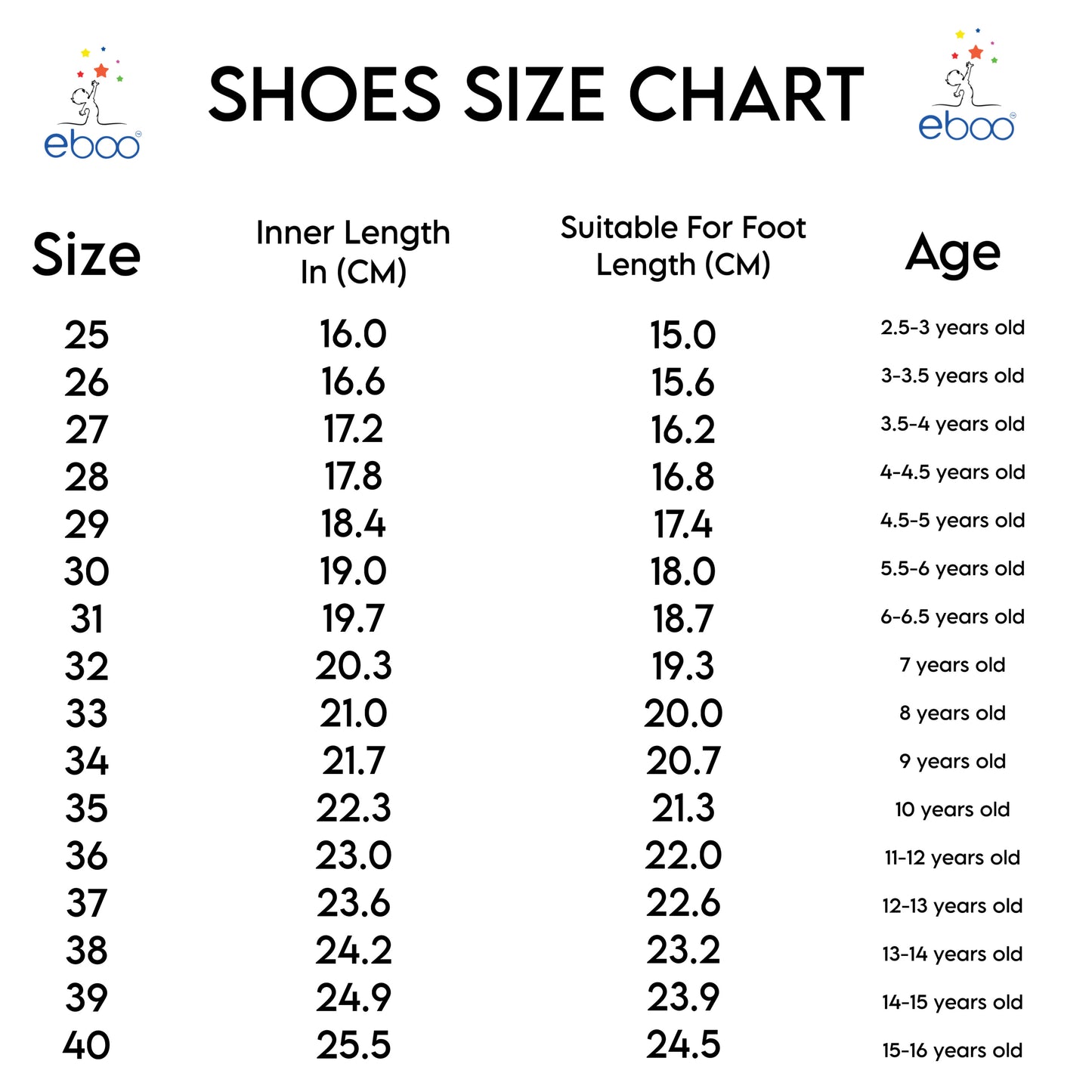 Eboo Kids Chunky Sports Sneakers – Stylish Casual Running Shoes for Boys & Girls