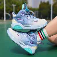 Eboo Kids Basketball Style Sneakers Ã¢?? Breathable Sports Shoes