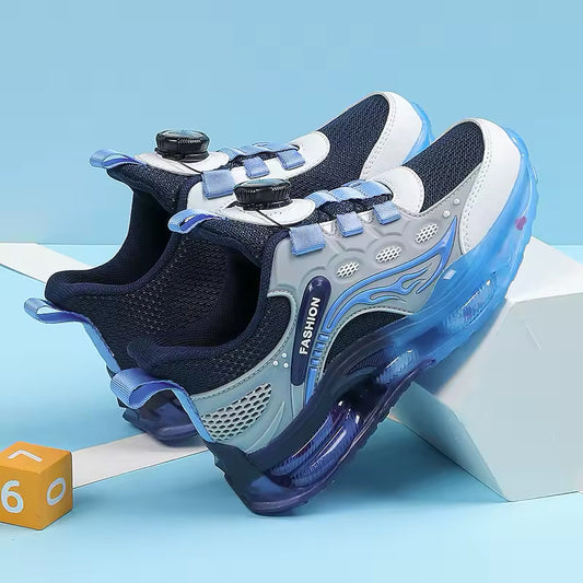 Kids Air Cushion Sneakers – Breathable Sports Running Shoes