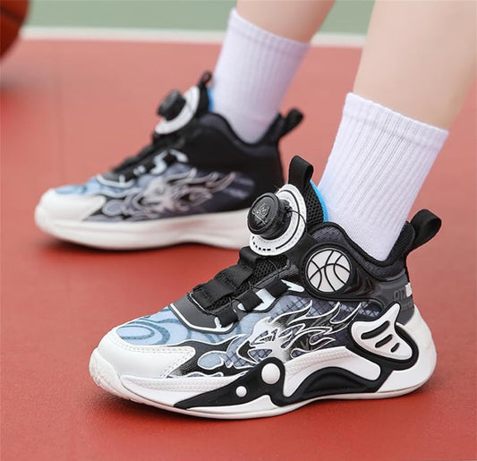 Eboo Kids Stylish Glow in the Dark Sport Sneakers – Anti-Slip Shoes