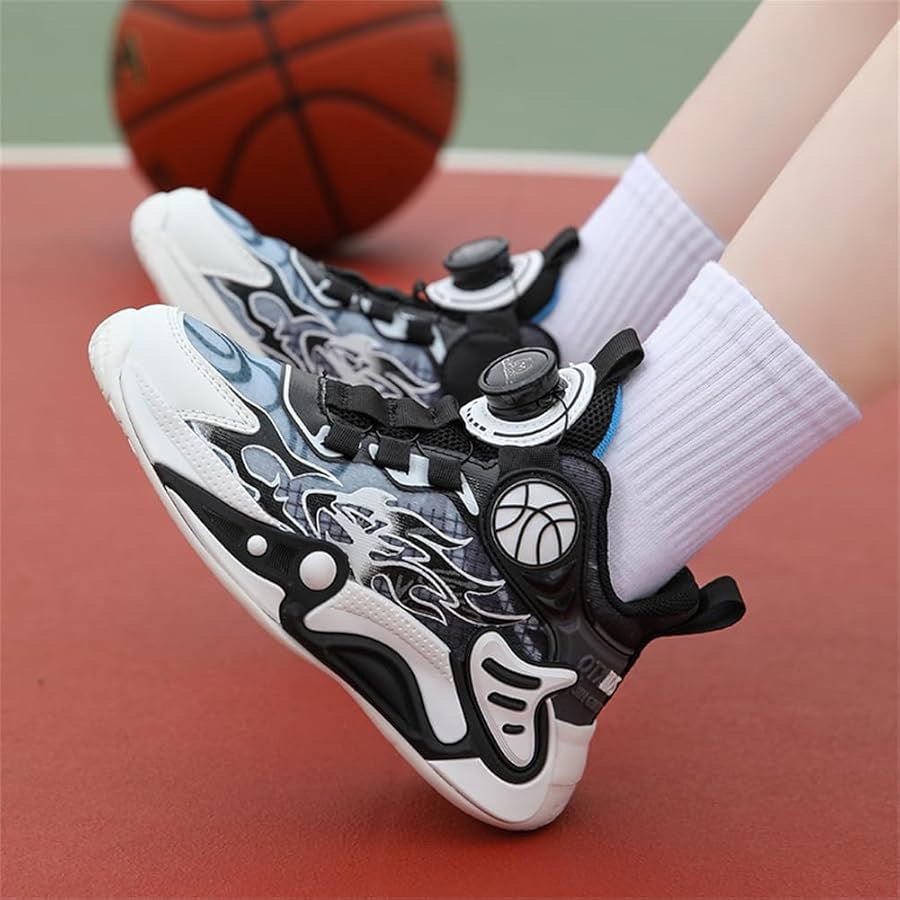 Eboo Kids Stylish Glow in the Dark Sport Sneakers – Anti-Slip Shoes