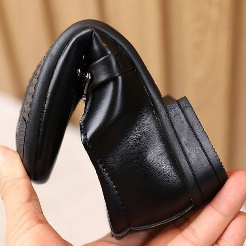 Kids Classic Black Formal Slip-On Shoes Ã¢?? Stylish Party & Wedding Wear