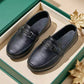 Kids Premium Black Loafers – Stylish Formal & Party Wear Shoes for Boys