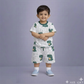 Eboo Cute Crocodile Printed 2PCS Outfit set