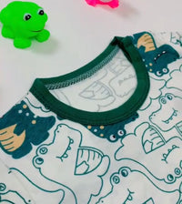Eboo Cute Crocodile Printed 2PCS Outfit set
