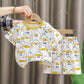 Eboo Boys Cute Duck Printed Round Neck Pure Cotton T-Shirt With Shorts