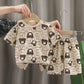 Eboo Infant Boys Girls Short Sleeved Tops Shorts Two Piece Outfits Set