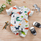 Eboo New Born Baby Animal Print Jump Suit