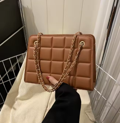 Bag X Oslo – Leather Crossbody Bag for Girls with Stylish Golden Chain