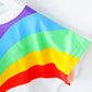 Eboo Rainbow Print Baby Boy Outfit Set