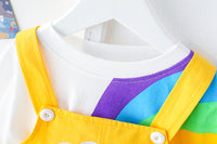 Eboo Rainbow Print Baby Boy Outfit Set