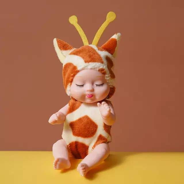 Eboo 11cm Mini Baby Doll, Cartoon Animal Toy