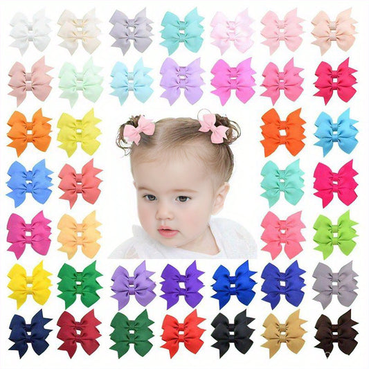 Eboo Cute Bowknot Hair Clips for Baby Girls & Children