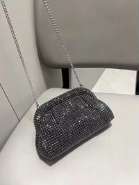 Eboo Luxury Designer Rhinestones Clutch Purse Bag For Women purse Bag Shoulder Bag
