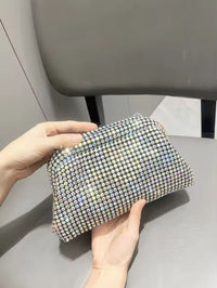 Eboo Luxury Designer Rhinestones Clutch Purse Bag For Women purse Bag Shoulder Bag