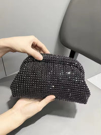 Eboo Luxury Designer Rhinestones Clutch Purse Bag For Women purse Bag Shoulder Bag
