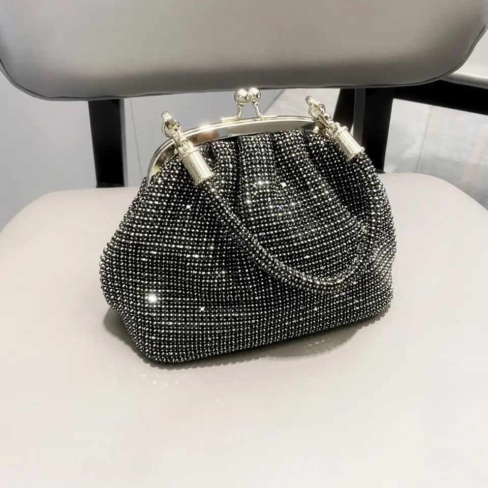 Eboo handmade Rhinestones Evening clutch Bag Purses luxury Design