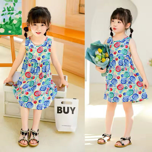 Eboo Floral Elegance Fit & Flare Dress
