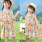 Eboo Floral Print Sleeveless Baby Girls Dress