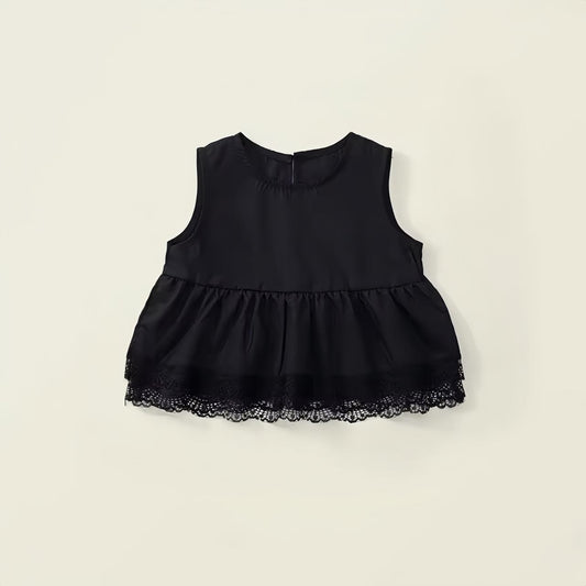 Eboo 2-piece Black western Top and wide-leg pants